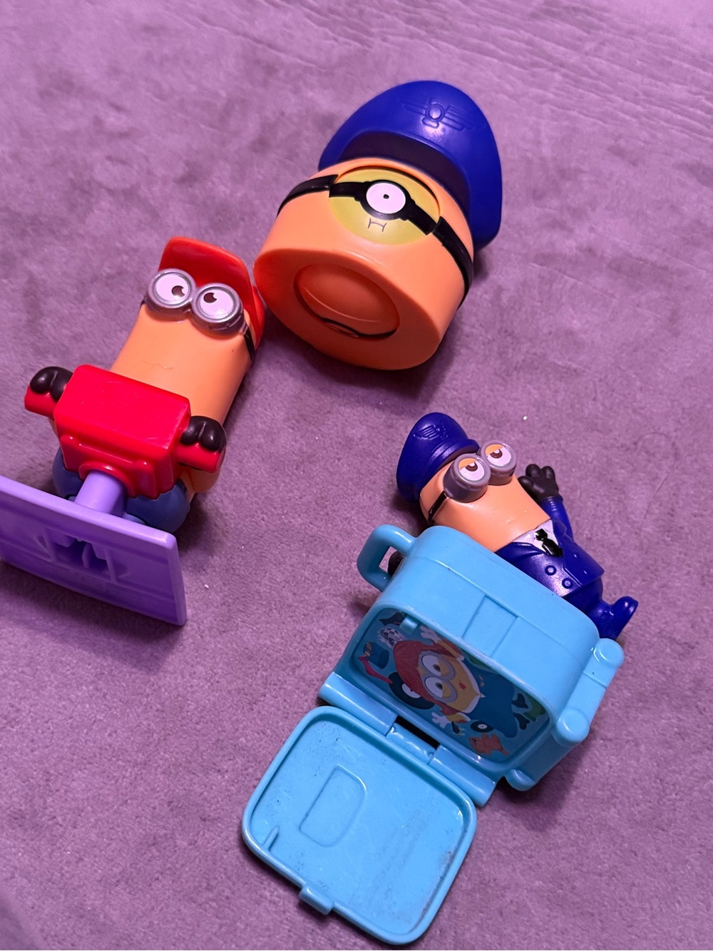 Despicable Me Minions Blue and Yellow Playset Figures - Kids Toys